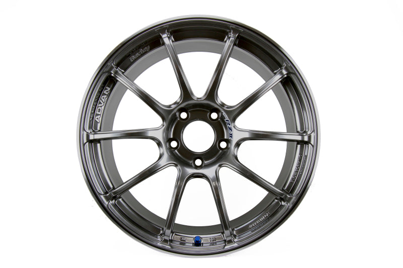 Advan RZII 19x8.0 +47 5x100 Racing Hyper Black Wheel