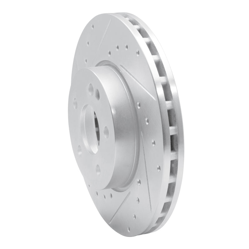 R1 Concepts R1 16-23 Mercedes-Benz Viano (Mexico) Front Left Drilled & Slotted Silver Brake Rotor