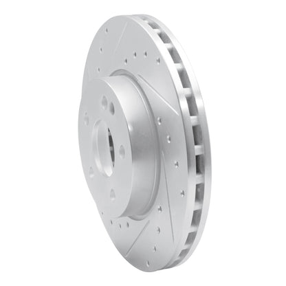 R1 Concepts R1 16-23 Mercedes-Benz Viano (Mexico) Front Left Drilled & Slotted Silver Brake Rotor