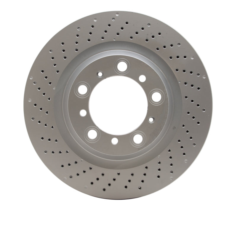 DFC 16-23 Porsche Boxster Left Rear Drilled Hi-Carbon Alloy Geomet Coated Rotor