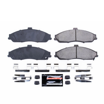 PowerStop Power Stop 04-09 Cadillac XLR Front Z23 Evolution Sport Brake Pads w/Hardware