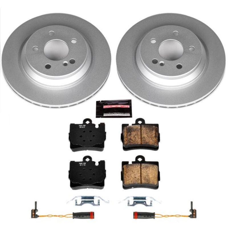PowerStop Power Stop 00-02 Mercedes-Benz S430 Rear Z23 Evolution Sport Coated Brake Kit