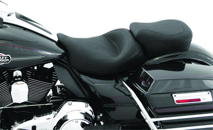 Mustang Motorcycle Mustang 08-21 Harley Electra Glide Std, Rd Glide, Rd King, Street Glide Touring Solo Seat - Black
