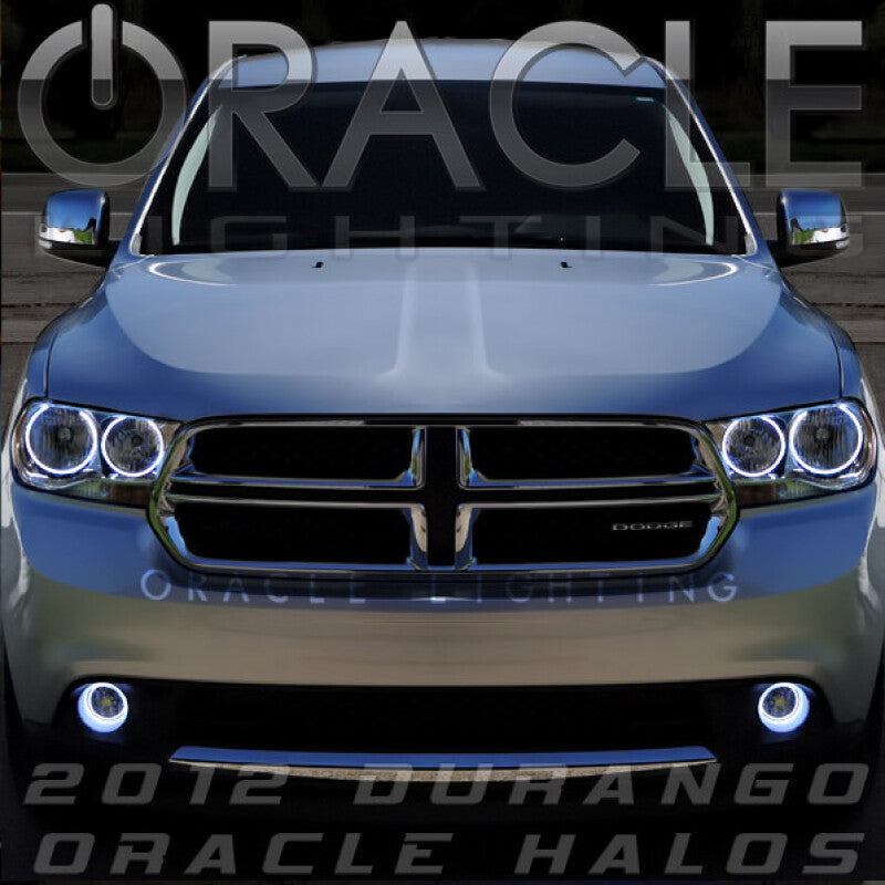 ORACLE Lighting Oracle Dodge Durango 11-13 Halo Kit - ColorSHIFT w/ 2.0 Controller