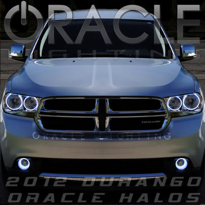 ORACLE Lighting Oracle Dodge Durango 11-13 Halo Kit - ColorSHIFT w/ 2.0 Controller