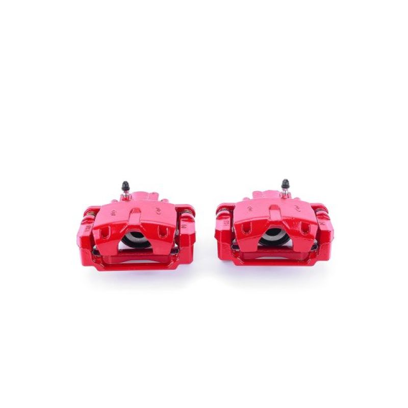 PowerStop Power Stop 04-09 Cadillac SRX Rear Red Calipers w/Brackets - Pair