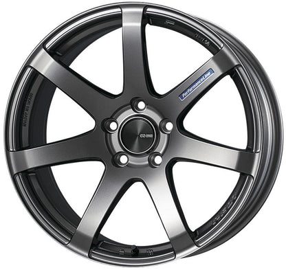 Enkei PF07 17x9 5x100 38mm Offset Dark Silver Wheel *Special Order/No Cancel*