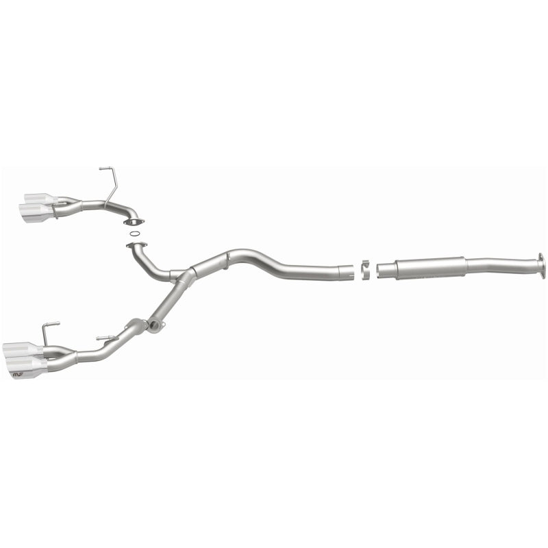 MagnaFlow SYS Cat-Back 15-17 Subaru WRX Sti 2.5L Polished 3in Tips
