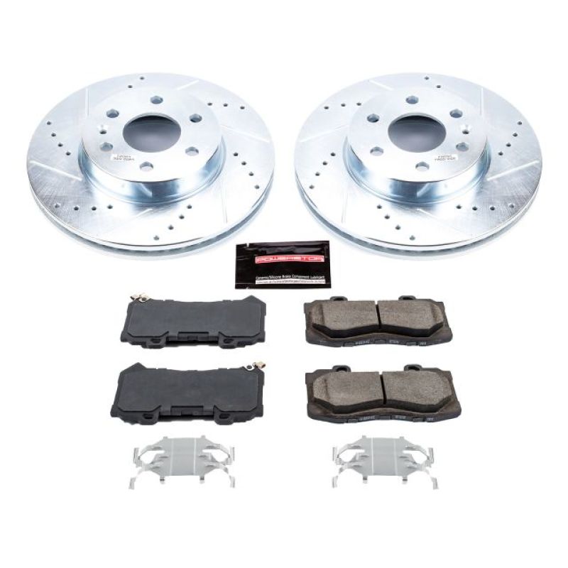 PowerStop Power Stop 15-18 Chevrolet Colorado Front Z23 Evolution Sport Brake Kit
