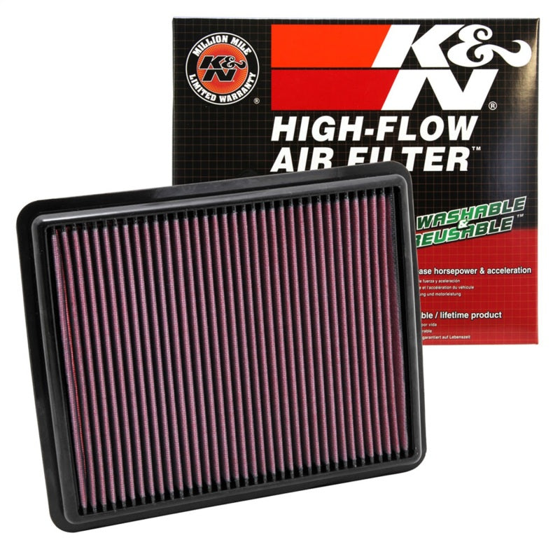 K&N Engineering K&N Replacement Air Filter 10-12 Hyundai Santa Fe/Kia Sorrento / 11-12 Hyundai Sonata/Kia Optima