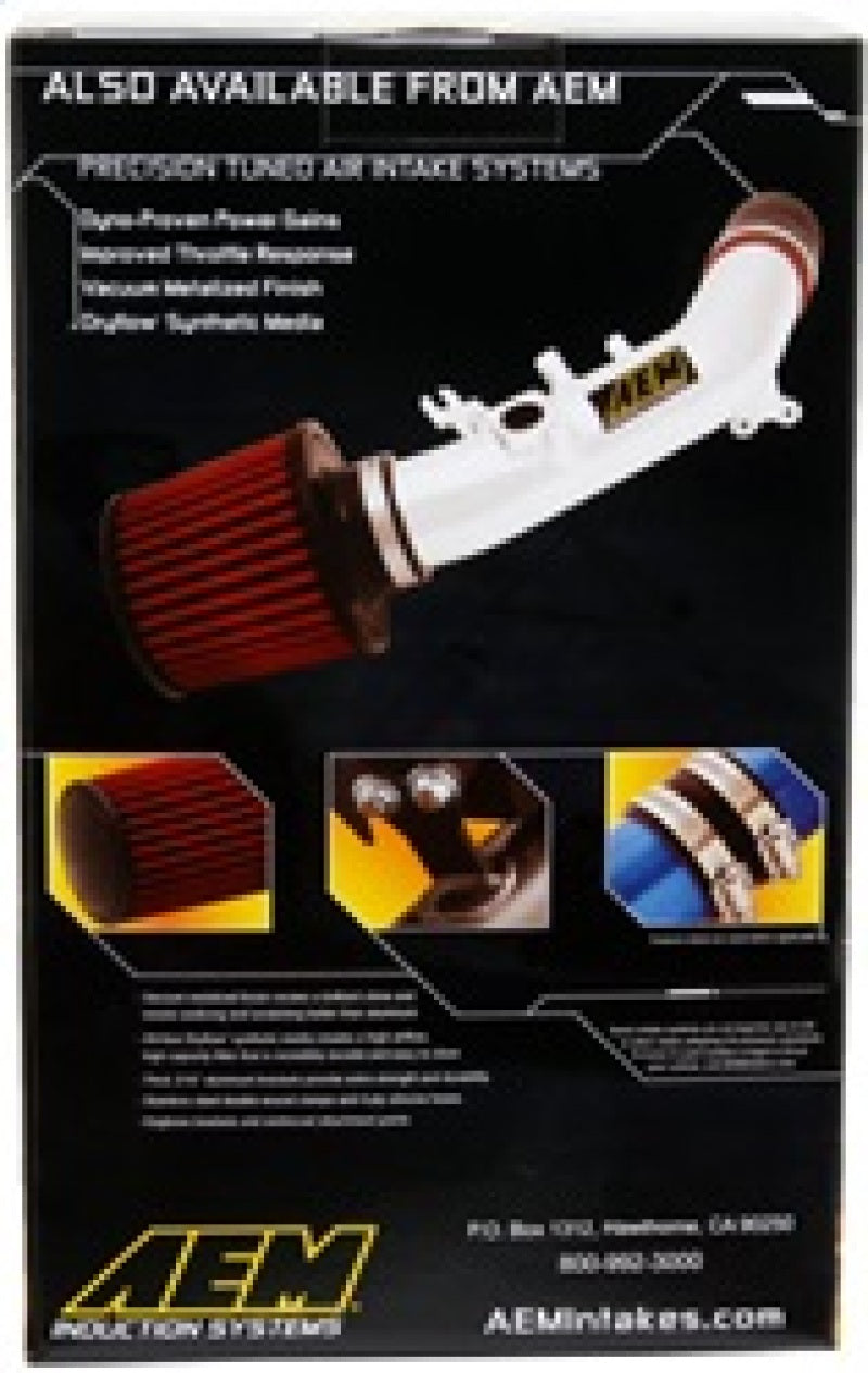 AEM Induction AEM 2-3/4in x 6-7/8in Oval Dryflow Air Filter