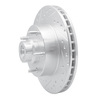 R1 Concepts R1 03-03 Dodge Ram 1500 Van Front Left Drilled & Slotted Silver Brake Rotor
