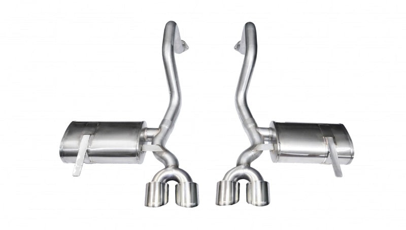 CORSA Performance Corsa 1997-2004 Chevrolet Corvette C5 Z06 5.7L V8 Polished Xtreme Axle-Back Exhaust