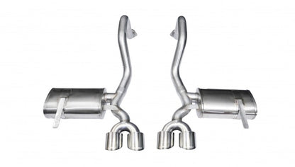 CORSA Performance Corsa 1997-2004 Chevrolet Corvette C5 Z06 5.7L V8 Polished Xtreme Axle-Back Exhaust