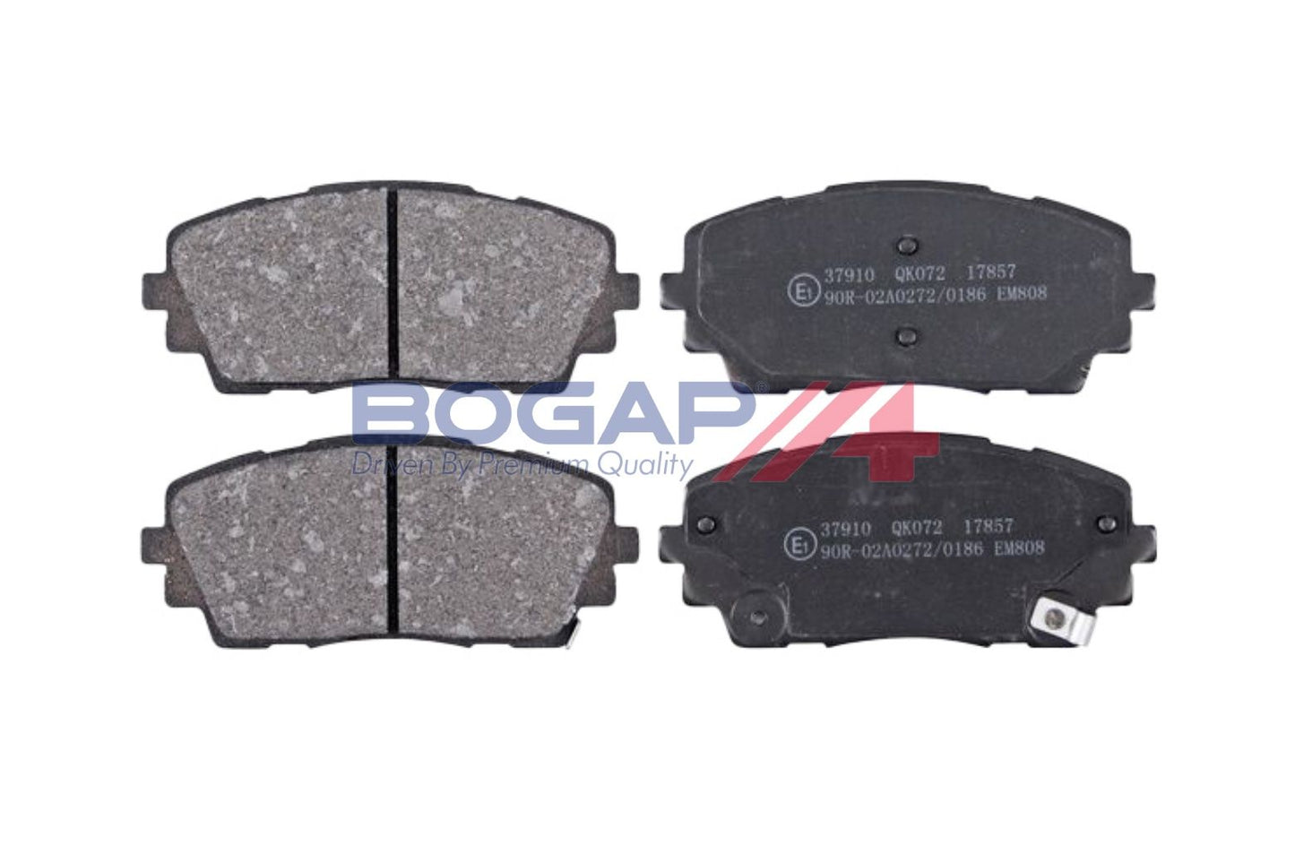 BOGAP Y8210267 Brake Pad Set, Disc Brake