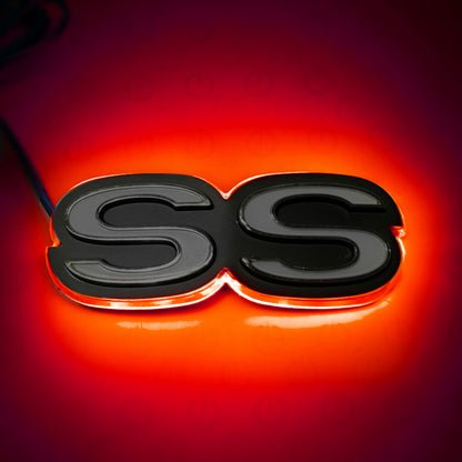 ORACLE Lighting Oracle Chevrolet Camaro SS Illuminated Emblem - Red