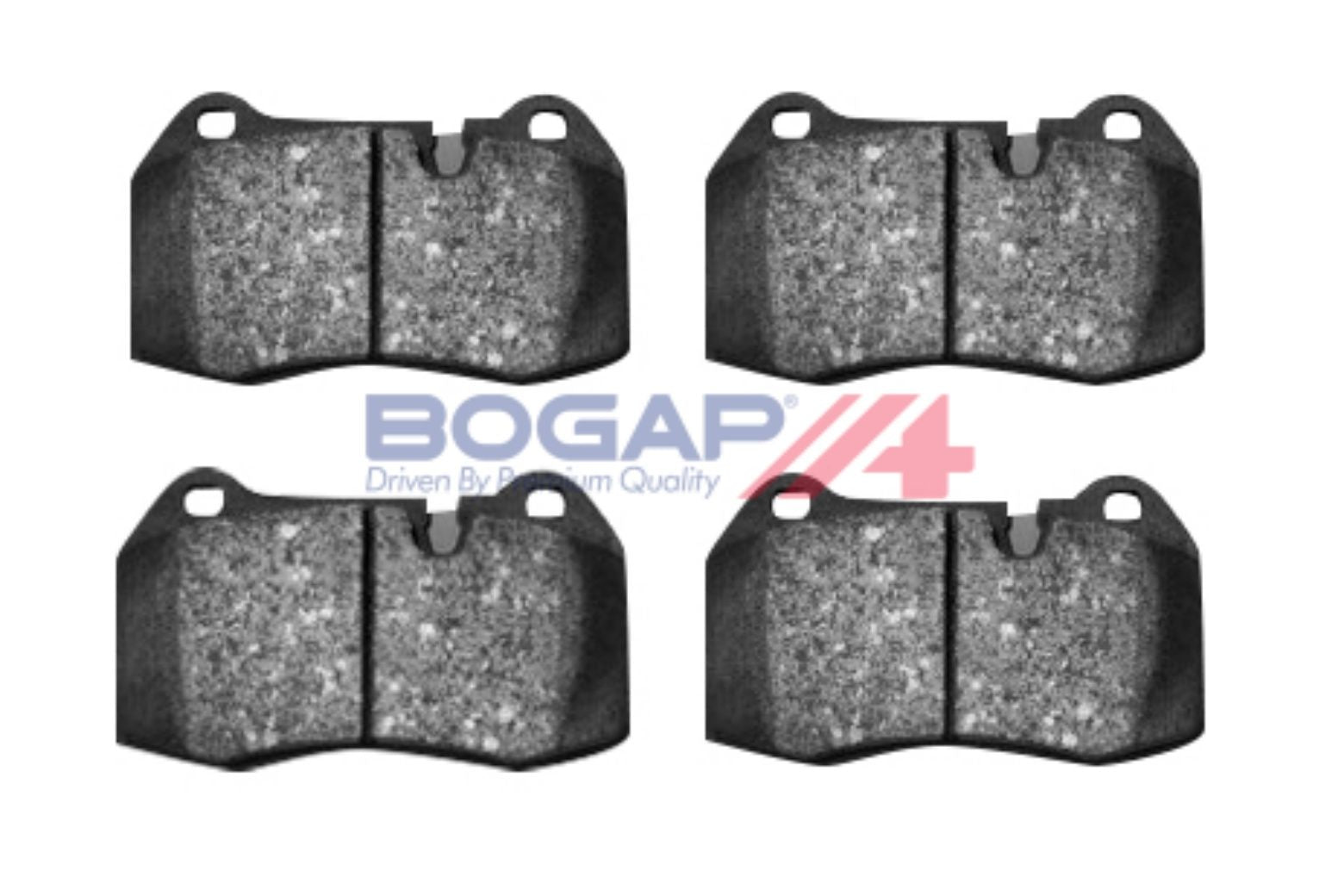 BOGAP W8210115 Brake Pad Set, Disc Brake