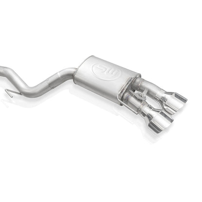 Stainless Works 2020 Ford GT500 Redline Catback X-Pipe Exhaust Factory Connect - Polished Tips
