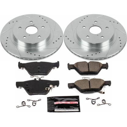 PowerStop Power Stop 15-18 Subaru Legacy Rear Z23 Evolution Sport Brake Kit