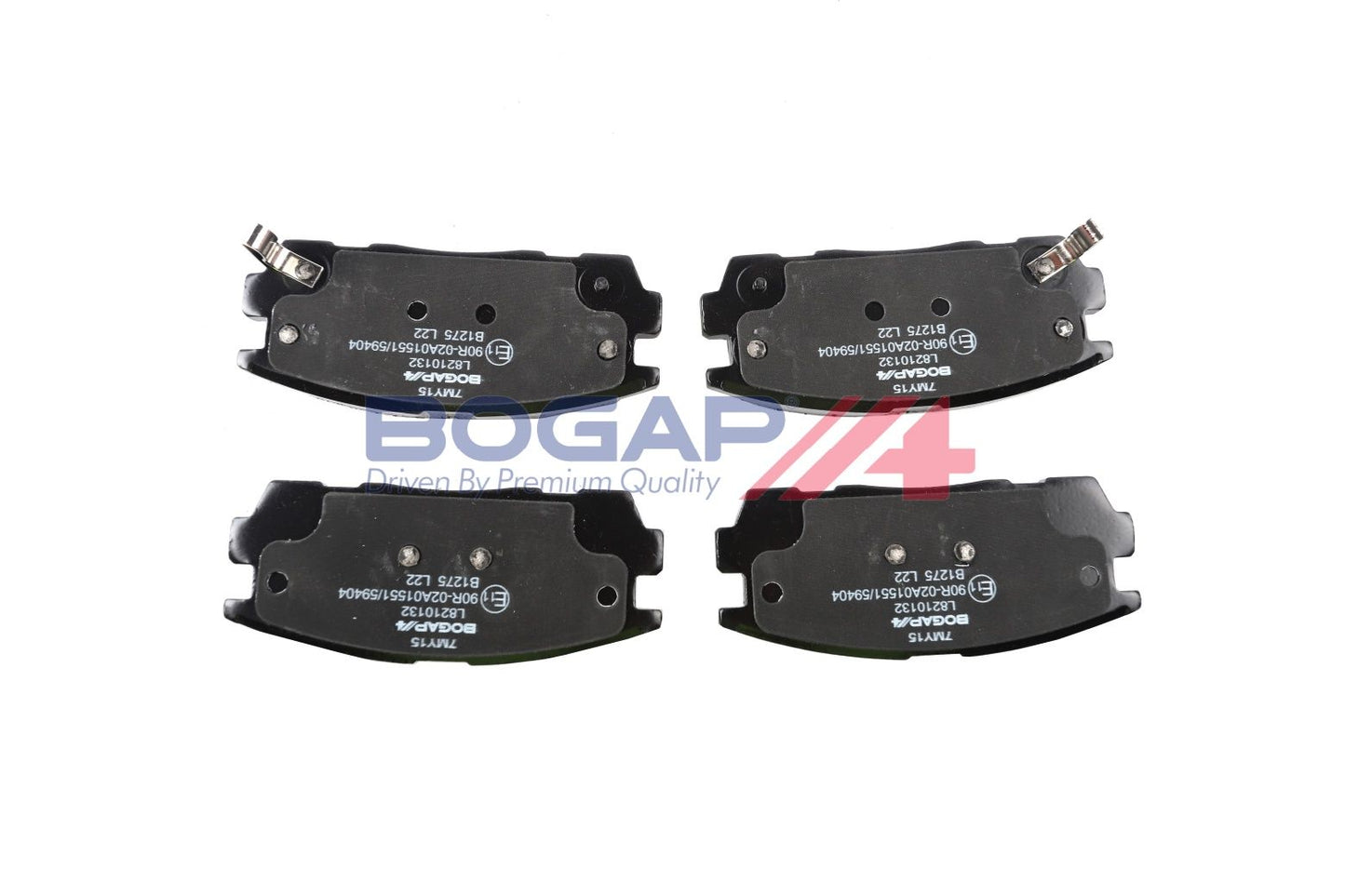 BOGAP L8210132 Brake Pad Set, Disc Brake
