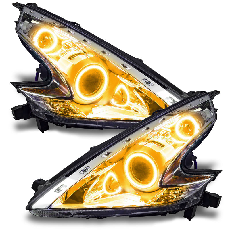 ORACLE Lighting Oracle Nissan 370 Z 09-20 Dual Halo Kit - ColorSHIFT w/ 2.0 Controller