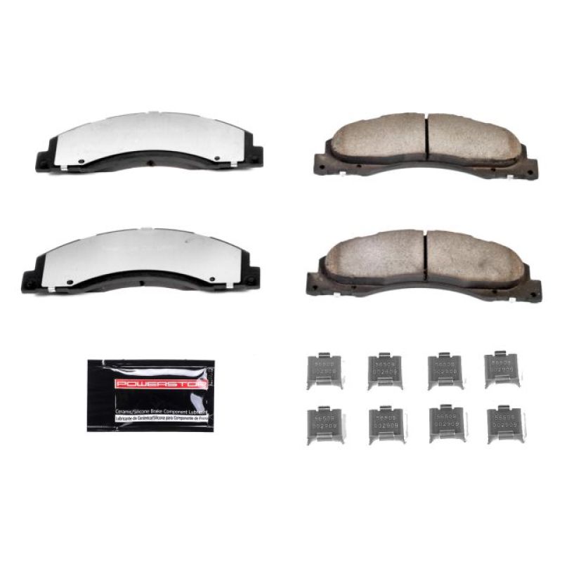 PowerStop Power Stop 08-14 Ford E-150 Front Z36 Truck & Tow Brake Pads w/Hardware