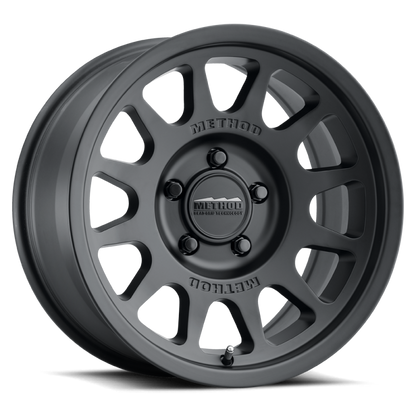 Method Wheels Method MR703 17x8.5 0mm Offset 5x5 71.5mm CB Matte Black Wheel