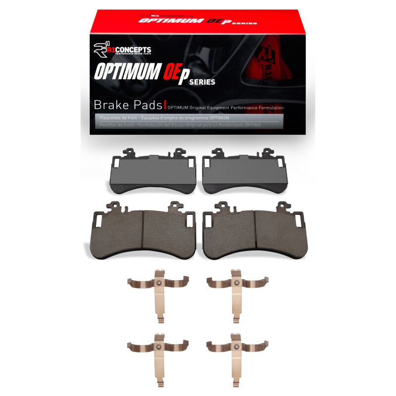 R1 Concepts R1 2022-2025 Mercedes-Benz EQE 350 Front R1 Optimum OE Pads & Hardware Kit