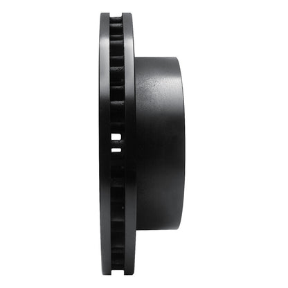 R1 Concepts R1 99-99 Ford F-250 4WD (Super Duty) Front Left Drilled & Slotted Black Brake Rotor