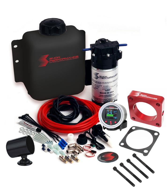 Snow Performance 05-14 STI Stg 2 Boost Cooler Water Injection Kit w/SS Brd Line & 4AN Fittings