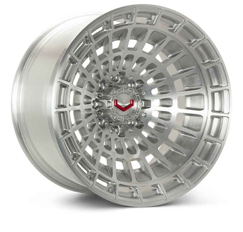 Vossen LCX-04 24x14 - 6x139.7 - ET44 - Mega Deep - 78.1 - Brushed Gloss Clear Wheel