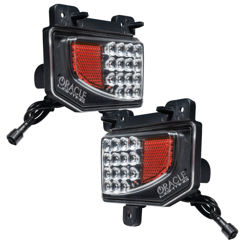 ORACLE Lighting Oracle Jeep Gladiator JT Rear Bumper LED Reverse Lights w/ Plug & Play Harness - 6000K