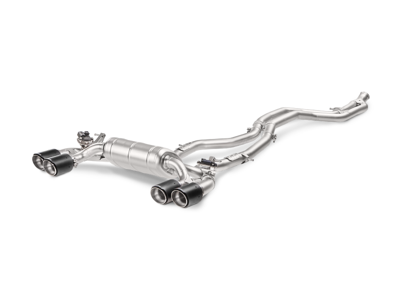 Akrapovic Akrapovic 16-17 BMW M2 F87 (Excl M2 Competition) Evolution Line Cat Back (Titanium) w/Carbon Tips