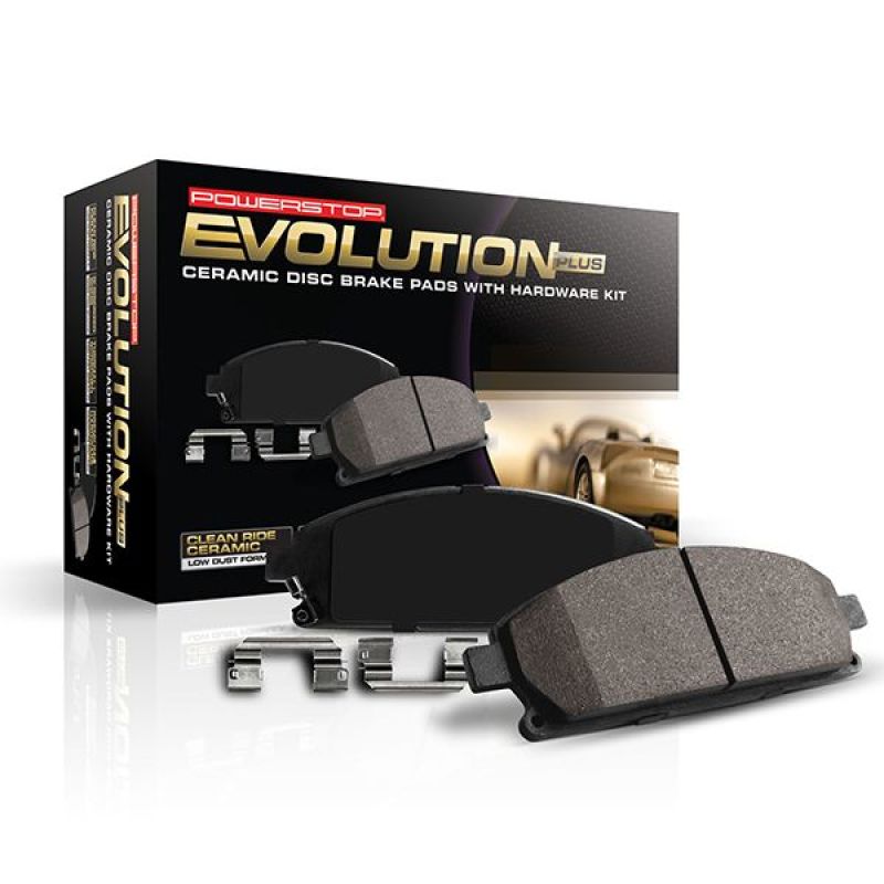 PowerStop Power Stop 2021 Ram ProMaster 3500 Front Z17 Evo Ceramic Brake Pads w/Hardware