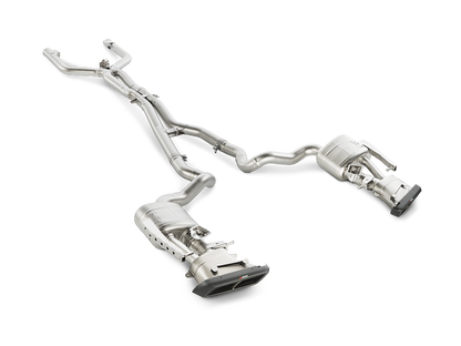Akrapovic Akrapovic 15-17 AMG C63 Estate Evolution Line Cat Back (Titanium) w/ Carbon Tips (Req. Link Pipe)