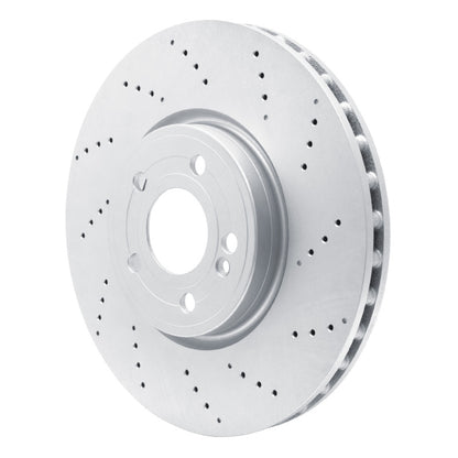 DFC 19-25 Mercedes-Benz GLA250 (USA/Canada) Front Drilled Hi-Carbon Alloy Geomet Coated Rotor