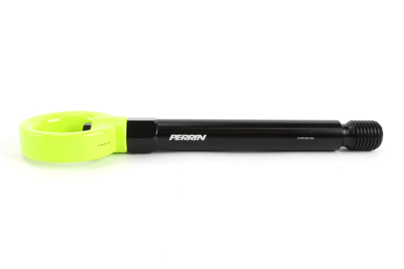 Perrin Performance PERRIN 17-21 Honda Civic Si/Type R/Touring/Hatchback Tow Hook Kit Rear - Neon Yellow