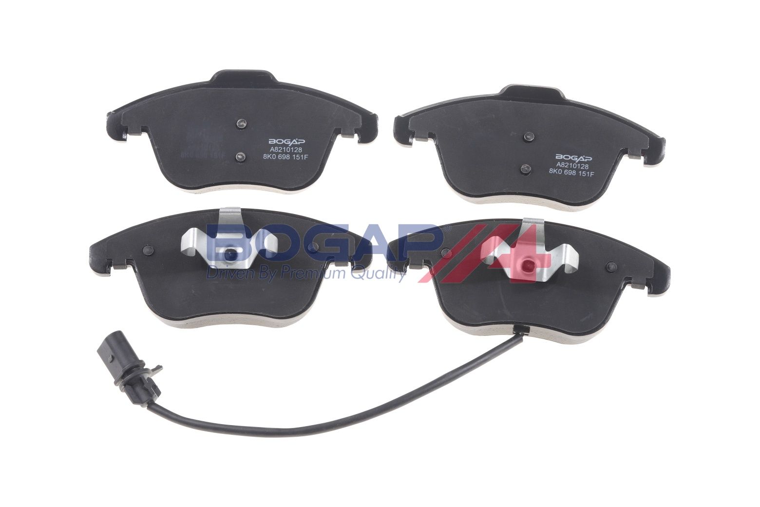 BOGAP A8210128 Brake Pad Set, Disc Brake