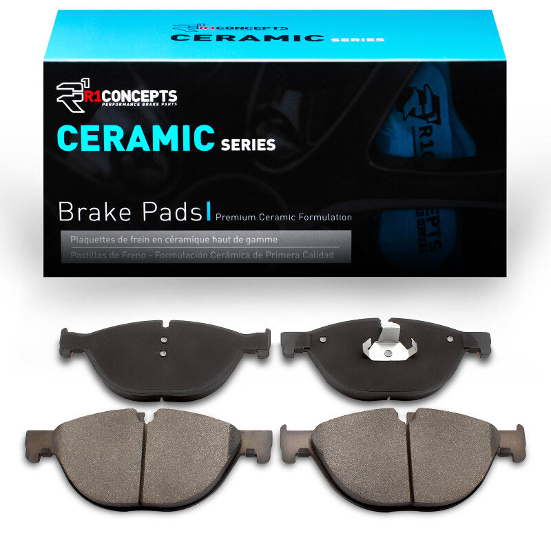 R1 Concepts R1 09-18 BMW 650I xDrive Front R1 Ceramic Brake Pads