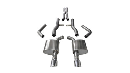 CORSA Performance Corsa 2015-2023 Dodge Charger SRT/Scat Pack/R/T 6.4L Polished Xtreme Cat-Back Exhaust