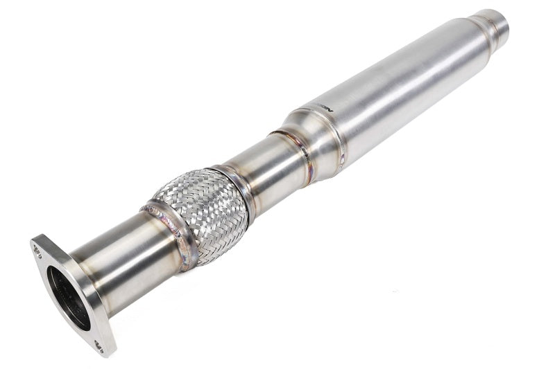 Perrin Performance PERRIN 22-26 Subaru WRX Stainless Steel Midpipe w/Resonator 3in. (Fits OEM/Aftermarket Mufflers)