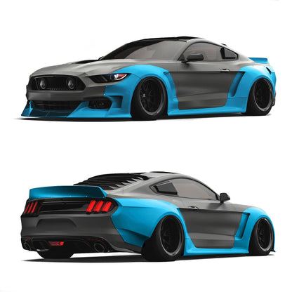 Clinched 2015-2017 Ford Mustang Widebody Kit