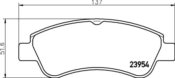 Mintex MDB2283 Brake Pad Set, disc brake