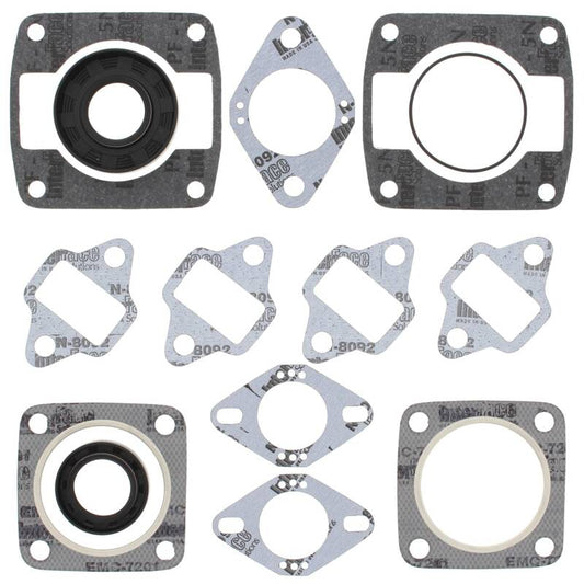 Vertex Pistons Vertex Gaskets  JLO-Cuyuna 340/2 4 Bolt Head FC/2 Complete Gasket Kit w/ Oil Seals