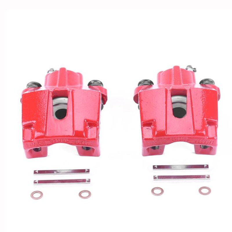 PowerStop Power Stop 03-11 Ford Crown Victoria Rear Red Calipers w/o Brackets - Pair