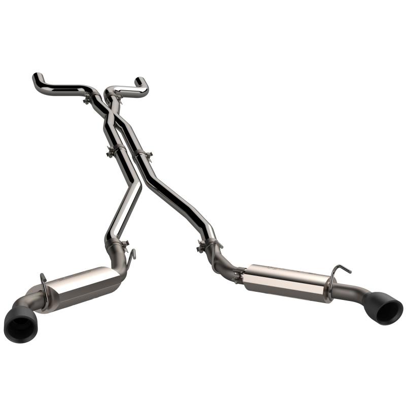 QTP 2010-2013 Chevrolet Camaro SS 6.2L QTP AR3 Cat Back Black Tips