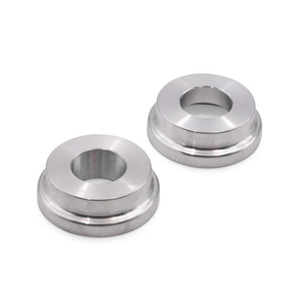 BLOX Racing BLOX 2-Piece Billet Aluminum Solid Shifter Bushing B-Series Transmissions - Silver