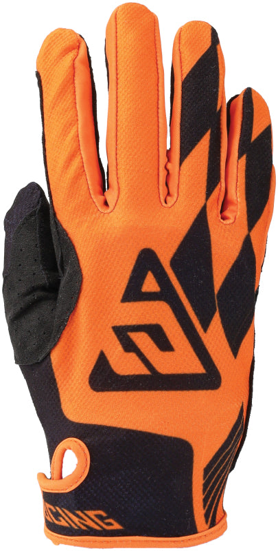 Answer Ascent Prix Gloves Hyper Orange/Black Youth - XL