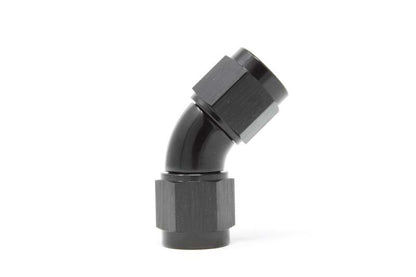 Aeromotive VaporWorx Fitting - AN-06 Female-Female 45 Degree Swivel