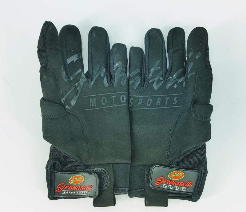 Granatelli Motor Sports Granatelli X-Large Mechanics Work Gloves - Black w/Touch Screen Finger Tips & Granatelli Logo